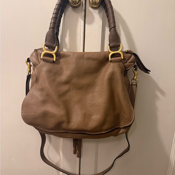 Chloe Brown Leather Handbag - Picture 2 of 6